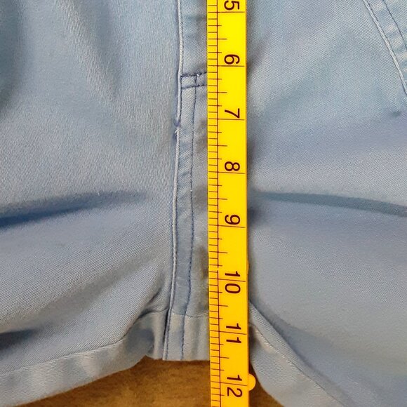 Denim & Co Woman's Capri Pants Size MEDIUM (8), Blue, Pockets, Cozy - Picture 7 of 10